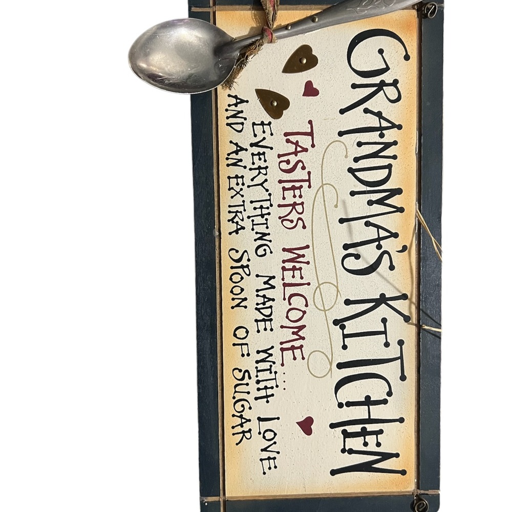 Grandma's Kitchen Rustic Sign - Picture 1 of 4